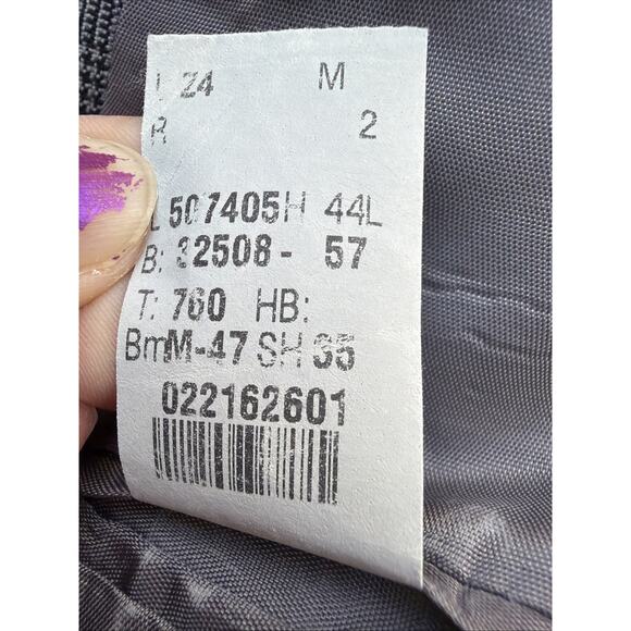 Lauren Ralph Lauren Blazer Mens 44L Glen Check Wool Blazer Wool Cashmere - Picture 7 of 10